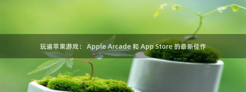 顺盈娱乐平台注册流程图片下载：玩遍苹果游戏： Apple Arcade 和 App Store 的最新佳作