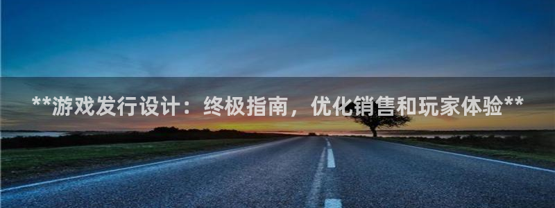 顺盈娱乐官网首页入口网站：**游戏发行设计：终极指南，优化销售和玩家体验**