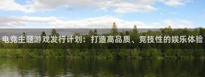 顺盈平台注册流程图片：电竞主题游戏发行计划：打造高品质、竞技性的娱乐体验